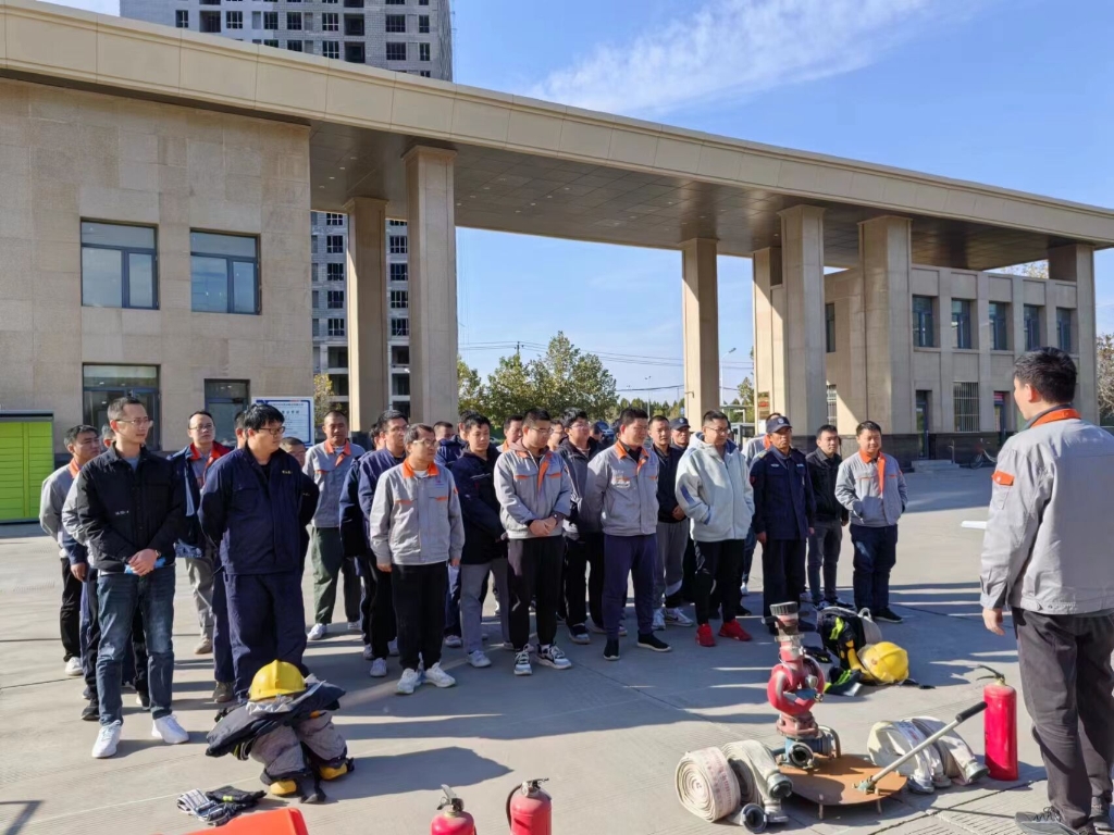 bifa必发药业2023年消防技术比武